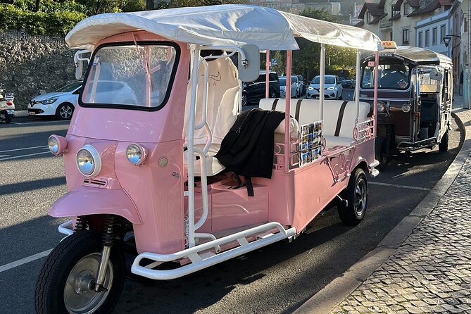 1 Hour Sightseeing Tour in Sintra with Tuktuk - Tuktuk basics: 6 riders, transparent covers, and how the stops work