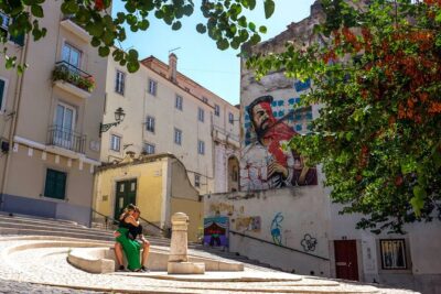 2h “Untouched Lisbon” - Hidden Secrets Tuk Tuk Tour - Rua da Bica and the Elevador da Bica: the photo stop with real character