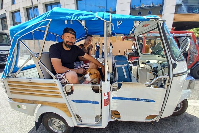 4 Hours Private Tuk Tuk Tour in Lisbon - Starting in Baixa: Rossio Square and the Santa Justa Elevator pass-by