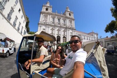 Alfama and Mouraria - Meeting at Lisbon Cathedral and how the tuk ride fits the hill terrain
