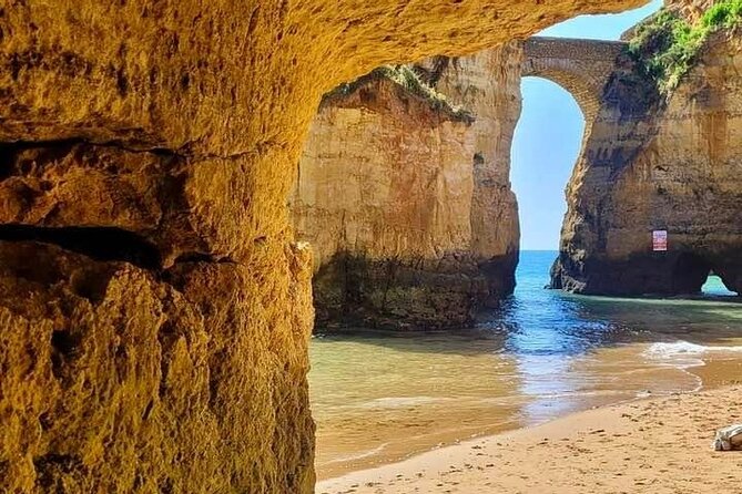 Algarve private day tour from Lisbon - Marinha Beach for Photos, People-Watching, and Slow Moments