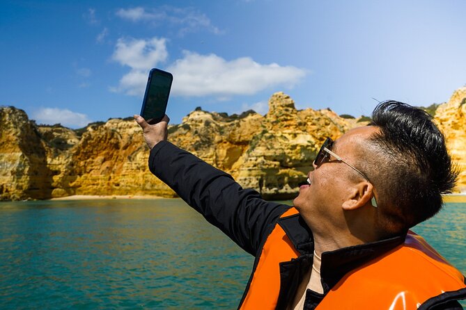Algarve Private Tour from Lisbon with Benagil Caves Boat Trip - Stop 3: Algar Seco for Ocean-Overlook Photos