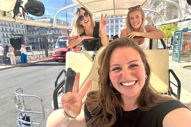 All City Premium Private Guided Tour by Tuk-Tuk in Lisbon - Miradouro das Portas do Sol: viewpoint + street-art style cobblestones
