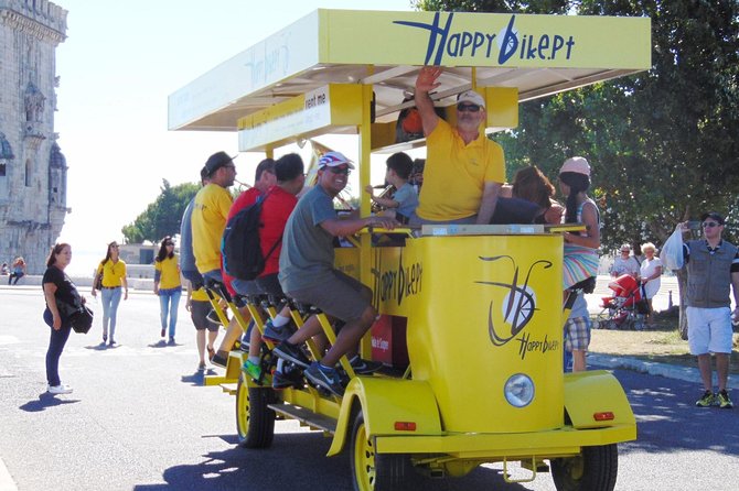 Beer Bike Lisbon - A 1-hour pedal party with real river views