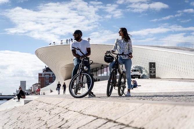 Belém E-Bike Guided Tour Explore Lisbon by the river - Ribeira das Naus: the river beach that stops short of bathing