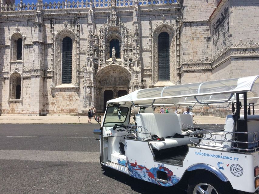 Belém: Private City Tour by Eco Tuk Tuk - Belém Tower: UNESCO views, plus the story behind them