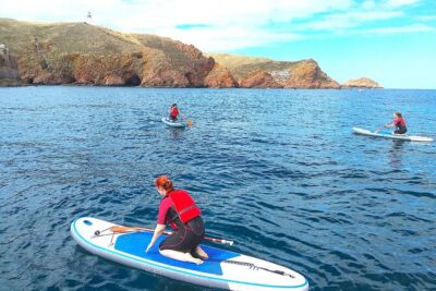 Berlengas Island Catamaran Tour + SUP - Stop 1 at Berlengas: SUP time in the Natural Reserve
