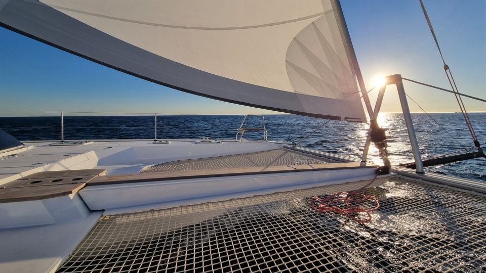 Cascais:Luxury Private Sailing Catamaran Cruise with a Drink - From Cascais Bay to the coast forts: what the live commentary adds