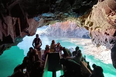 Catamaran trip to Berlengas Island + visit to the caves - The Glass-Bottom Cave Ride: What You Can Really Expect