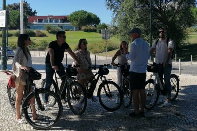 Central Lisbon E-Bike Tour - Your meeting point and how the ride starts (10:00 am)