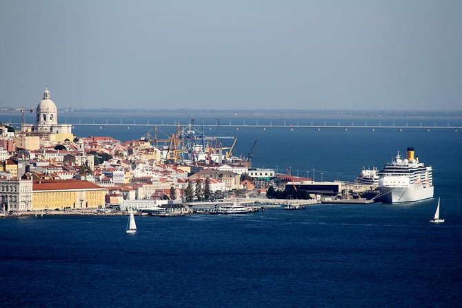 Christ the King - Lisbon - 3 Hour Electric Bike Tour - Cacilhas street stops: medieval museum to sea-view return