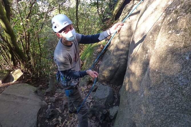 Climbing Experience in Sintra - The view factor: seeing Pena, Regaleira, and Sintra town from the rocks