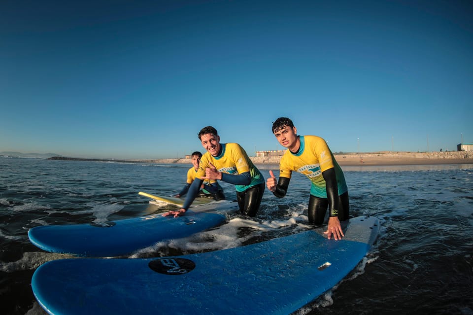 Costa da Caparica: Sunset Surf Lesson - The ride to the beach: why the short schedule is a feature