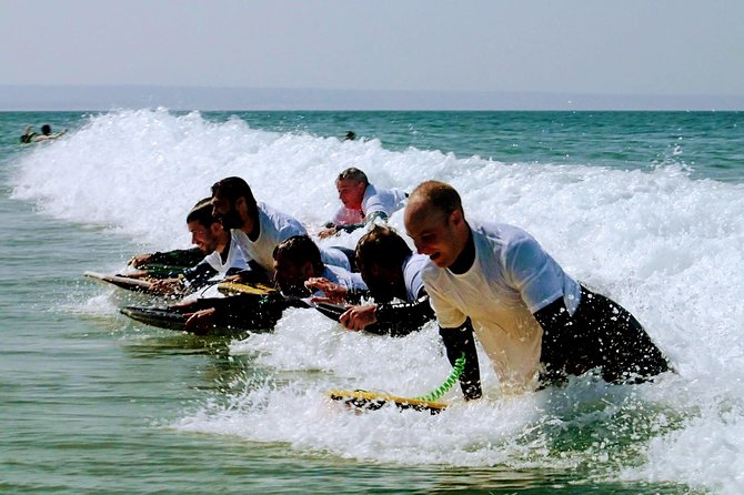 Costa da Caparica Surf and Yoga from Lisbon - Surf lesson on Atlantic basics: gear, coaching, and video