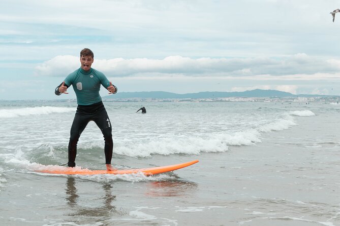 Dedicated Surf Experiences in Costa da Caparica, near Lisbon - Price and value: $45.95 for board, wetsuit, and sports insurance