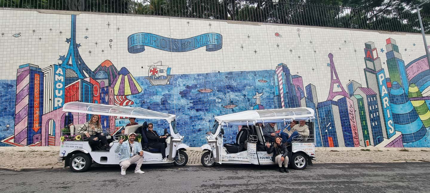 Discover beautiful Lisbon aboard a tuk tuk - Why a Lisbon tuk tuk tour works so well for a first visit