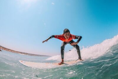 Epic Surf Lesson in Costa da Caparica - In the Water: Turning Instructions Into Your Next Wave