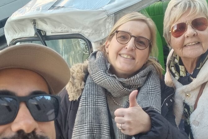 Explore Lisbon aboard our fun tuk tuk - Guides Who Set the Tone: Andre, Alex, and Alessandro