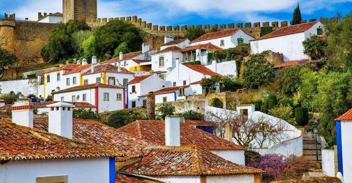 From Lisbon: Fátima, Óbidos Medieval, Nazaré Atlantic Coast - Óbidos medieval town: guided time in a compact walkable world