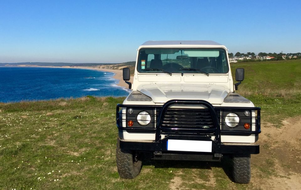 From Lisbon or Sesimbra: 4x4 Tour to Cape Espichel - Sesimbra Castle and the hilltop feel of the coast