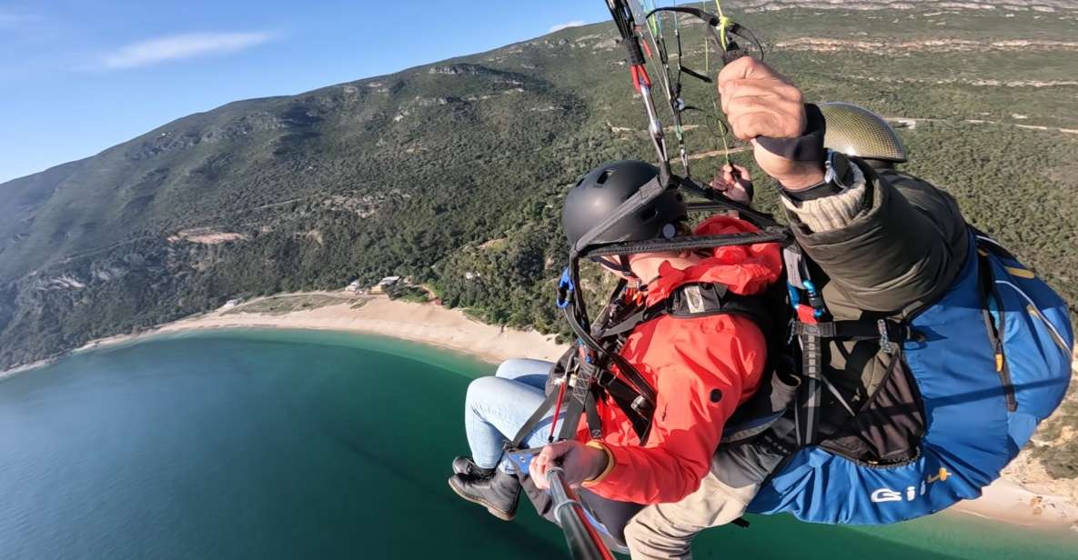 From Lisbon: Paragliding Pack (Flight+Video+Transportation) - Meeting Ferrari Portugal First, Then the “Secret” Launch