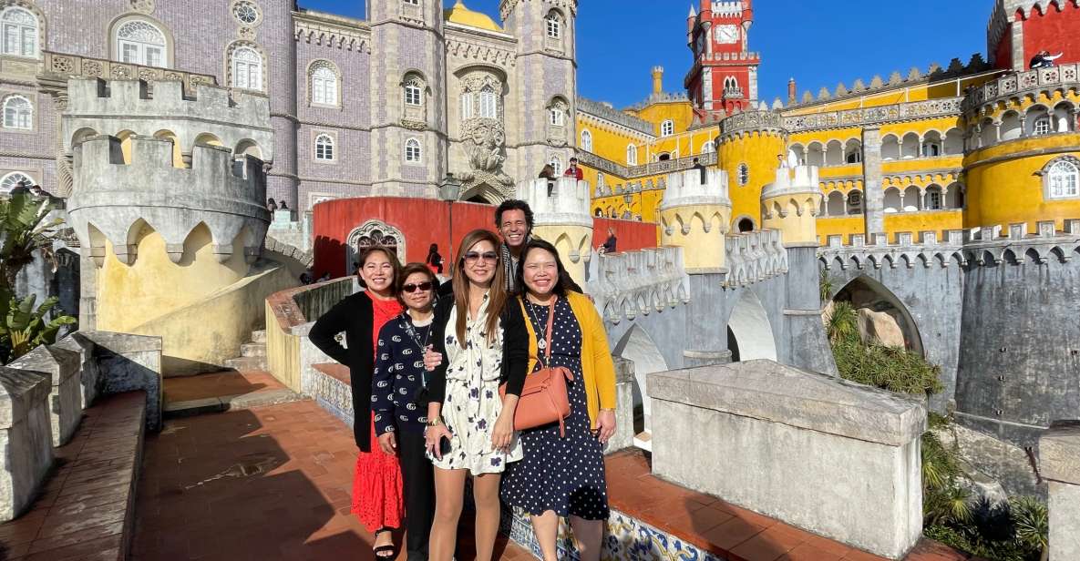 From Lisbon: Sintra, Cabo da Roca, Cascais, & Estoril Tour - Pena Palace: Romantic Color on the Mountain