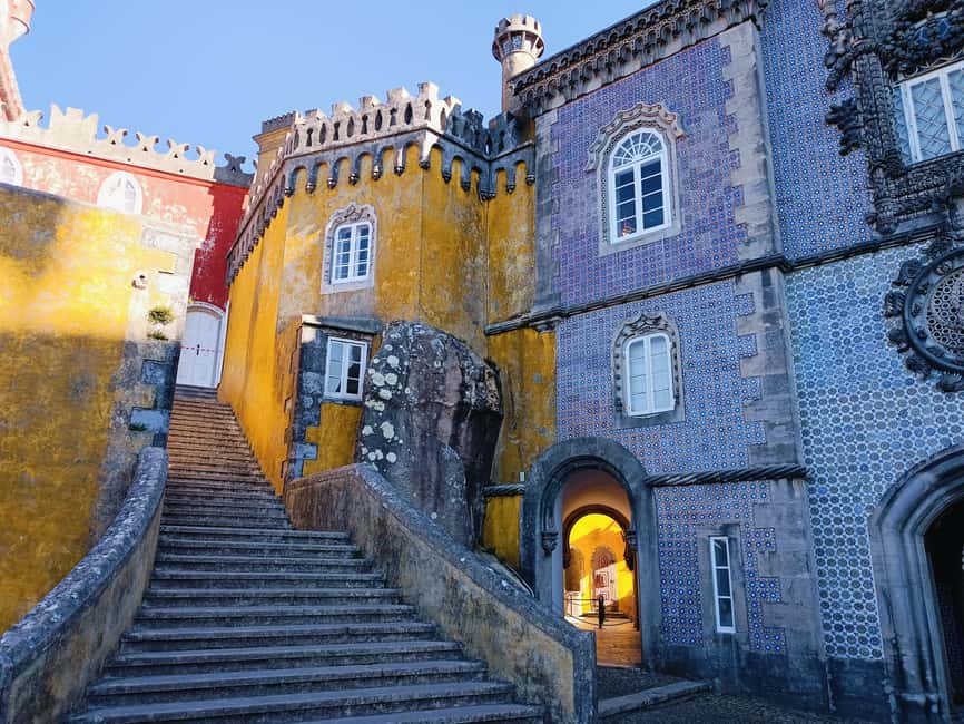 From Lisbon: Sintra, Cabo da Roca, & Cascais. Full-Day Trip - Castle of the Moors: medieval walls with Reconquista-era weight