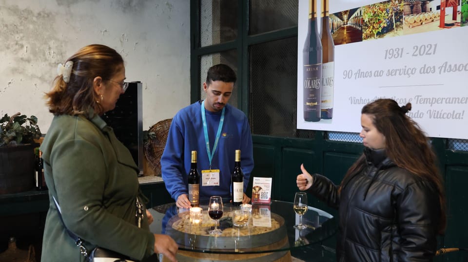 From Lisbon: Sintra, Pena Palace, Cascais and Wine Tasting - Adega Regional de Colares: Wine tasting with place-specific context