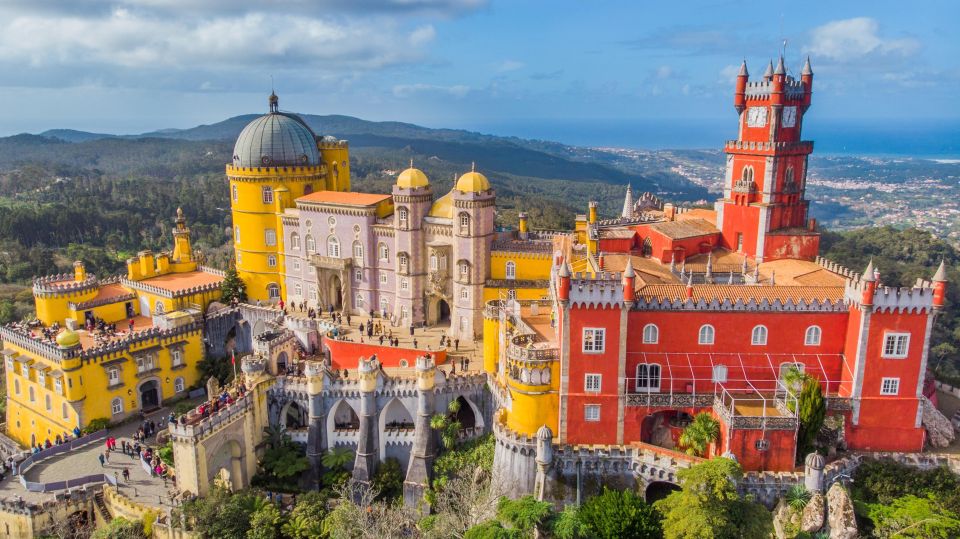 From Lisbon: Sintra Sights, Cabo da Roca, & Cascais Day Trip - Pena Palace: the color, the views, and how to use your 1.5 hours