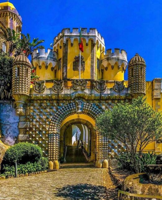 From Lisbon: Visit Queluz, Sintra, Cabo da Roca and Cascais - Pena Palace and the hidden corners of the gardens