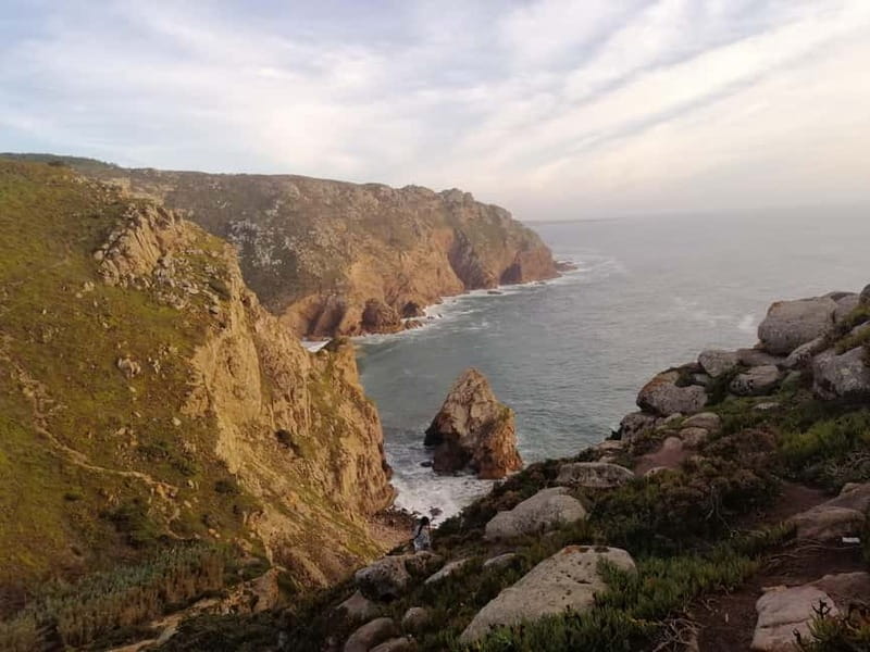 From Lisbon:private tour to Sintra, Cabo da Roca, & Cascais - Praia da Adraga: a short taste of wild coastline