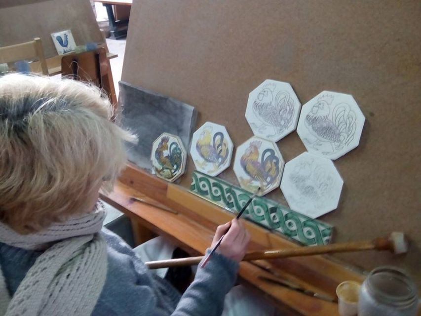 Full Day Private Wine Tour in Arrabida - Tile factory craftsmanship: the handmade side of Portugal