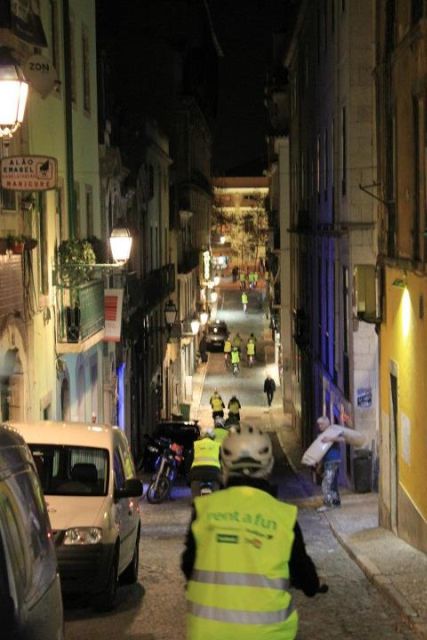 Go Lisbon by Night Electric Bike Tour - Starting at dusk near R. Jardim do Tabaco