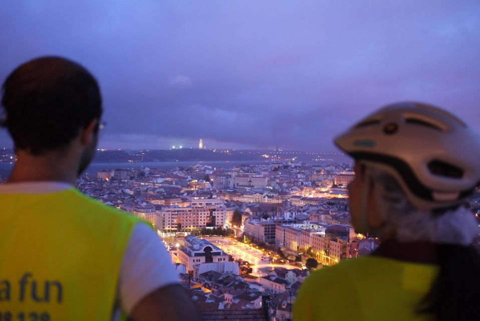 Go Lisbon by Night Electric Bike Tour - Senhora do Monte: the high finish for sweeping views
