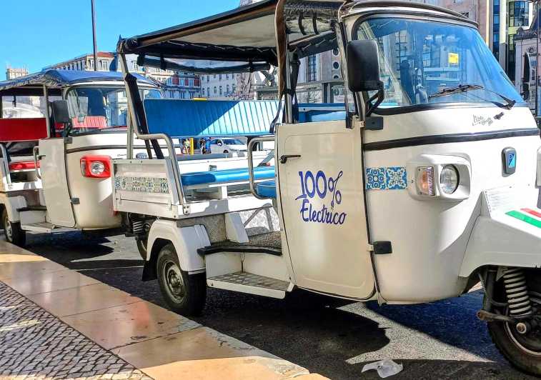 Guided Electric Piaggio Tuk-Tuk Tour of Historic Lisbon - Price and what the $141 per group gets you