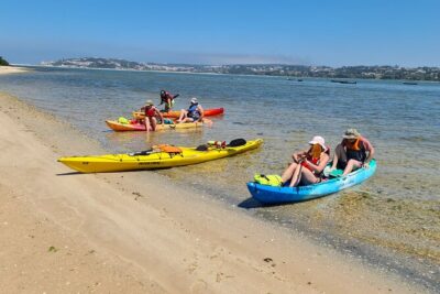 Guided Kayak Tours in the Óbidos lagoon - Stop 2 at Praia da Foz do Arelho: the beach setting and timing