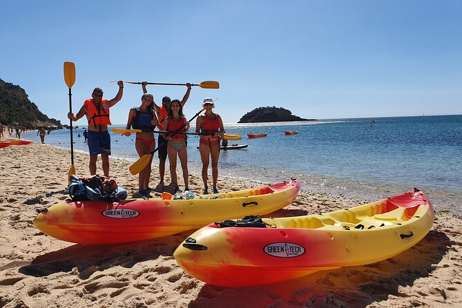 Kayak and Snorkeling Adventure in Lisbon - Kayaking Stops Along Arrábida’s Coastline