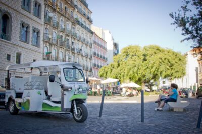 Lisbon: 2-Hour Belém and the Golden Era Tour by Eco-Tuk - Commerce Square and the formal doorway to old Lisbon