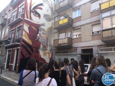 Lisbon 3-Hour Street Art Tour - Finding the meeting point in Martim Moniz is half the game