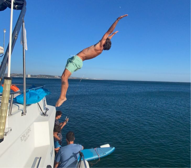 Lisbon: 4h Private Luxury Catamaran Tour with Welcome Drink - Who should book this private catamaran (and who might not)