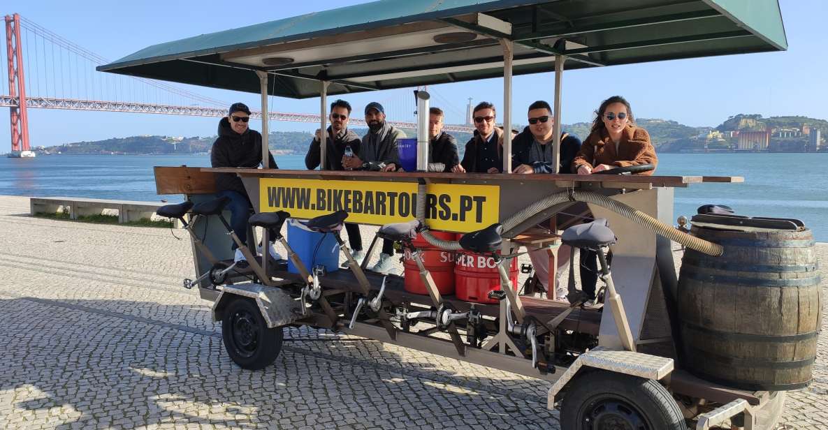 Lisbon: Beer Bike Tour with Sangria and Beer - How this one-hour beer bike turns sightseeing into a party
