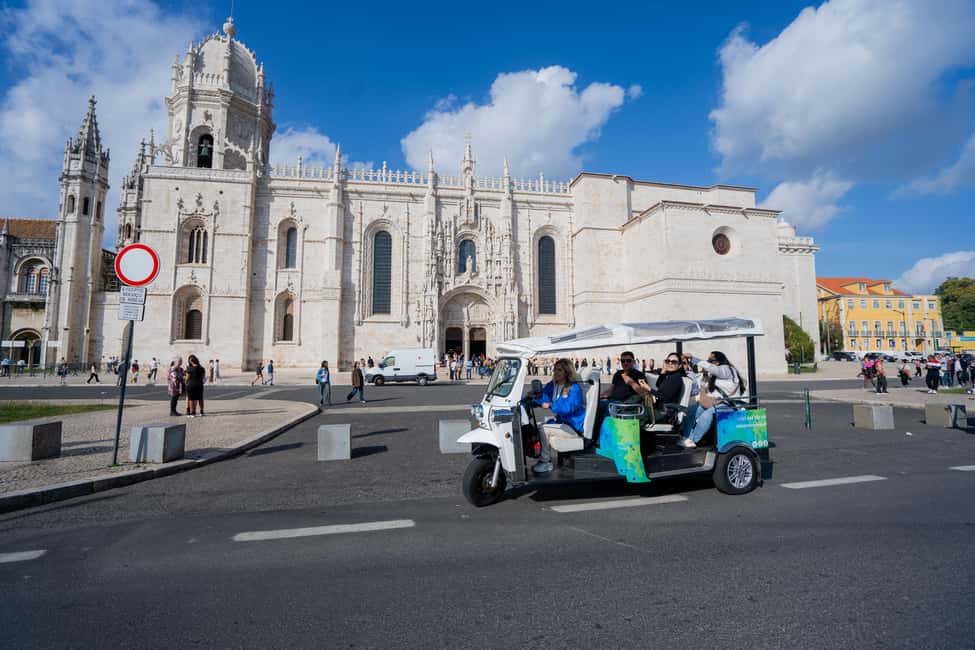 Lisbon: Belem Guided Sightseeing Tour by Tuk Tuk - Key takeaways before you go