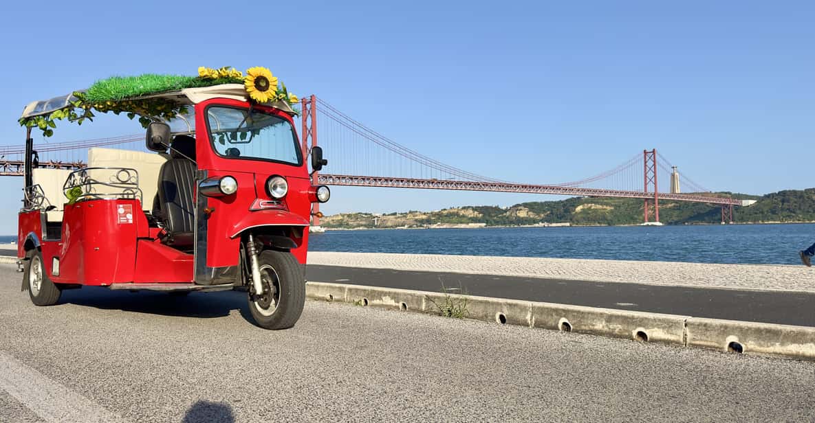 Lisbon: Belém, Sightseeing Tour by Tuk-Tuk - Belem Lighthouse, plus modern Belém: MAAT and CCB passes