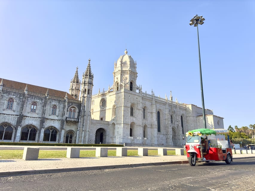 Lisbon: Belém, Sightseeing Tour by Tuk-Tuk - Pickup, first minutes, and what you should expect on the ride