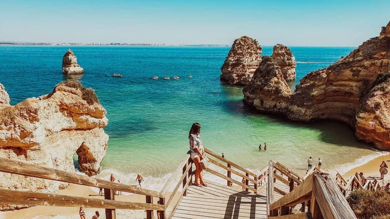 Lisbon: Benagil, Algar Seco, Portimao & Lagos Private Tour - Silves: Moorish-era fortress views you can actually enjoy