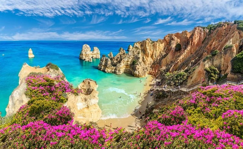 Lisbon: Benagil, Algar Seco, Portimao & Lagos Private Tour - Algar Seco and Carvoeiro’s cave area: walking the cliff-edge route