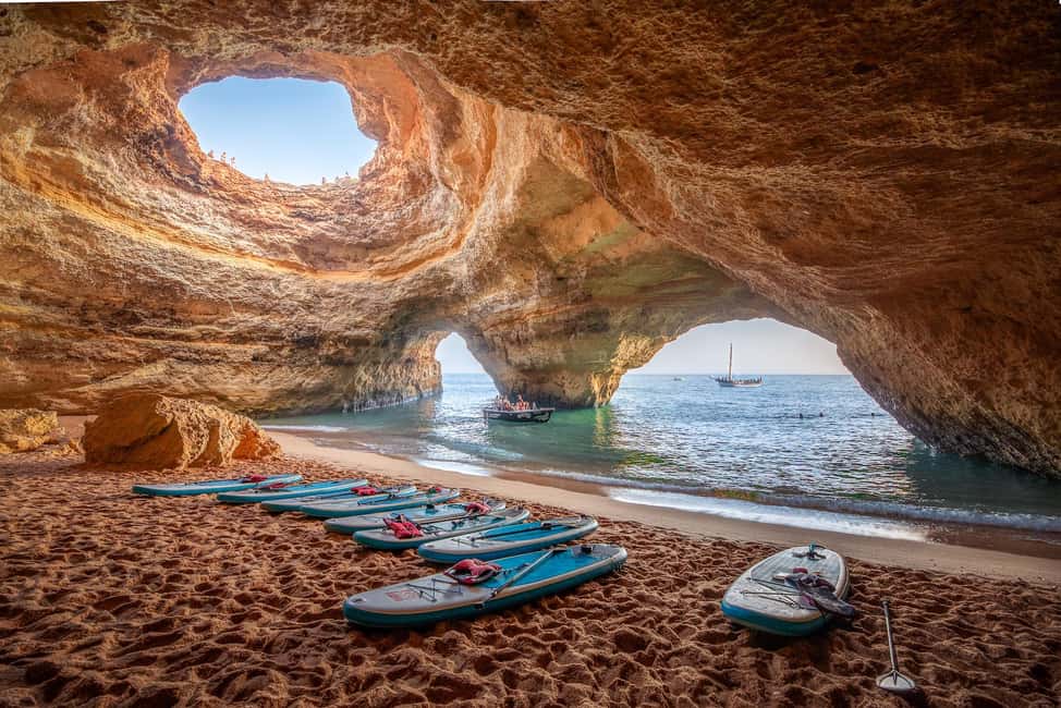 Lisbon: Benagil, Boneca Cave, Portimao & Lagos Private Tour - Algar Seco and Boneca Cave: Limestone Views You Can Actually Walk