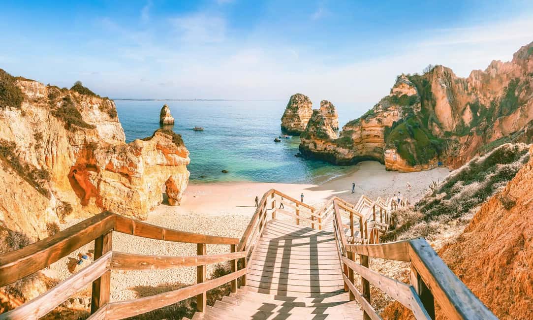 Lisbon: Benagil, Boneca Cave, Portimao & Lagos Private Tour - Ponta da Piedade Sunset Walk: The End-of-Day Clifftop Payoff
