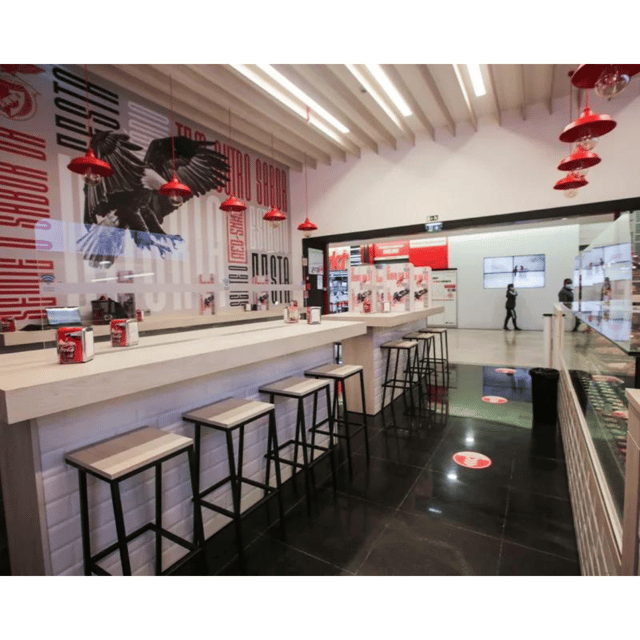 Lisbon: Benfica Stadium and Museum Tour with Meal and Scarf - Red Snack meal for two: included and actually choose-your-own
