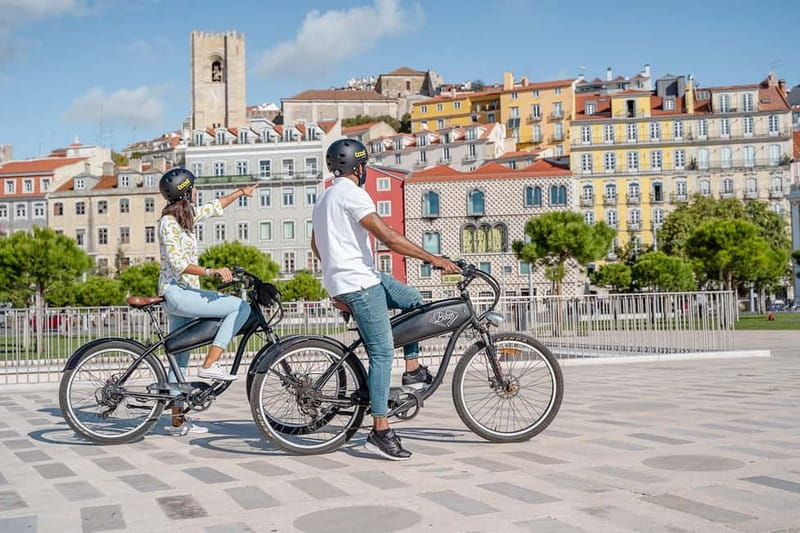 Lisbon Bike Rental Explore At Your Pace - The Route Game: Using the Provided Map on Your Own Schedule